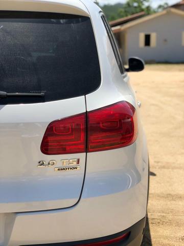 Vw tiguan 2.0 tsi com teto solar top de linha - Foto 3