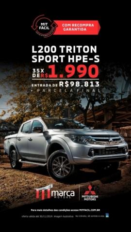 MITSUBISHI L200 TRITON 2.4 16V TURBO DIESEL SPORT HPE-S CD 4P 4X4 AUTOMATICO.