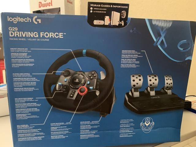 Volante Logitech G29 Driving Force PS3 PS4 PC . Lacrado