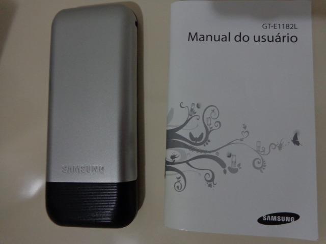 Celular Samsung E1182L - Seminovo - Baixo Guandu-ES - Foto 3