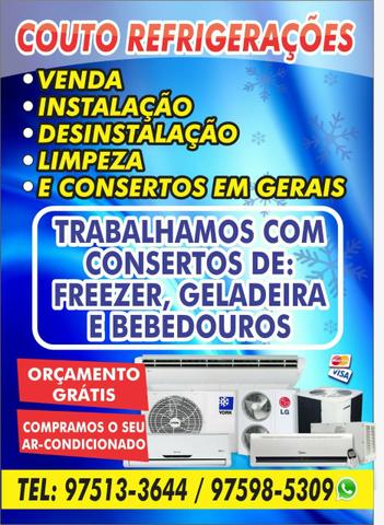 Geladeira e ar condicionado - Foto 2