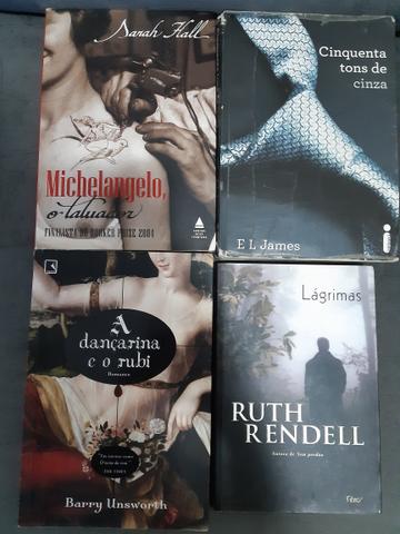 Lote de livros Romance