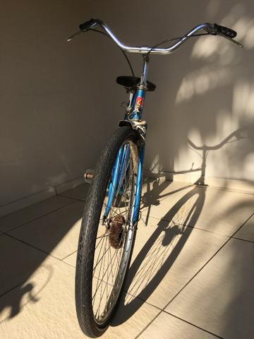 Bicicleta Peugeot - Aro 26 - Azul - Ótimo Estado - Antiga - Foto 5