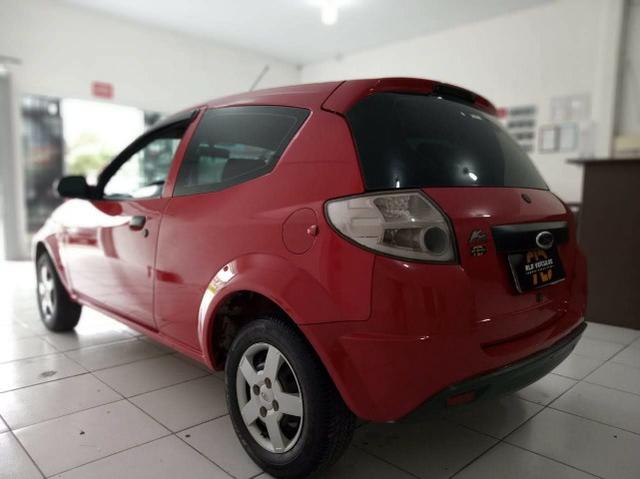 Ford ka básico 2012 1.0, vermelho revisado, só rodar - Foto 5