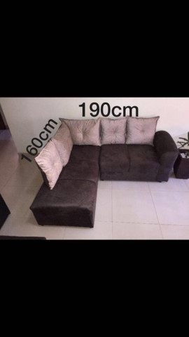 Sofa de canto Larissa novo da fabrica - Foto 2