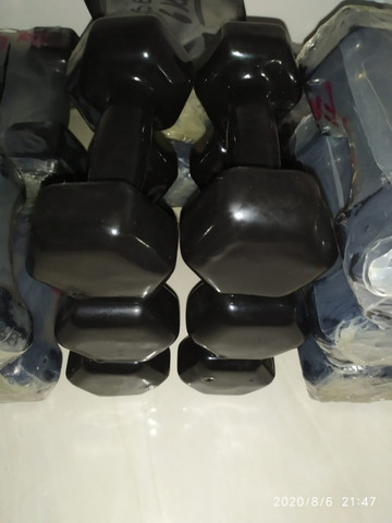Halter Emborrachado Sextavados (10kg) - Foto 3