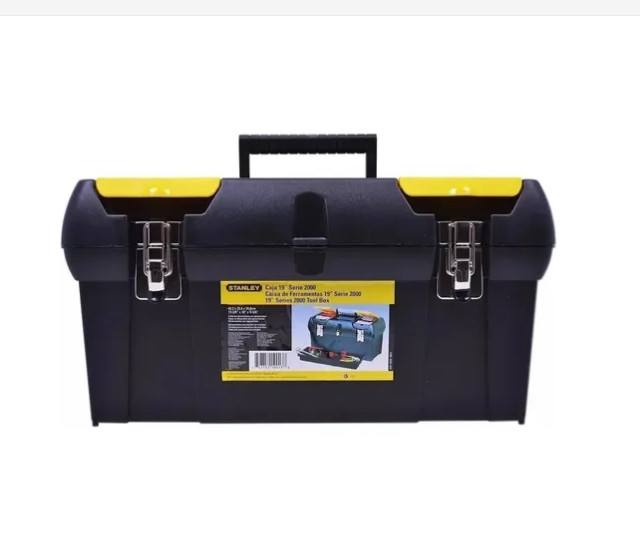 R$89,99 Caixa Ferramenta Pvc 19'' Stanley