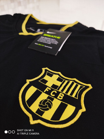 Camisa Barcelona Away Nike 20/21 - Tamanhos: P, M, G - Foto 4