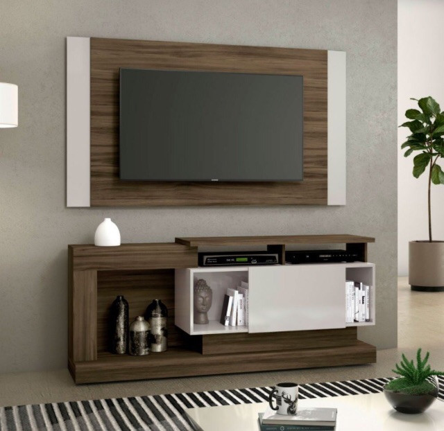 Conjunto painel e rack grátis entrega painel rack e muito mais - Foto 2