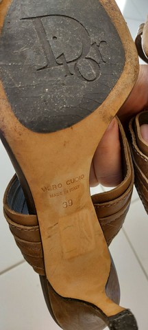 Sandália feminina  Cristian Dior 39 - Foto 3