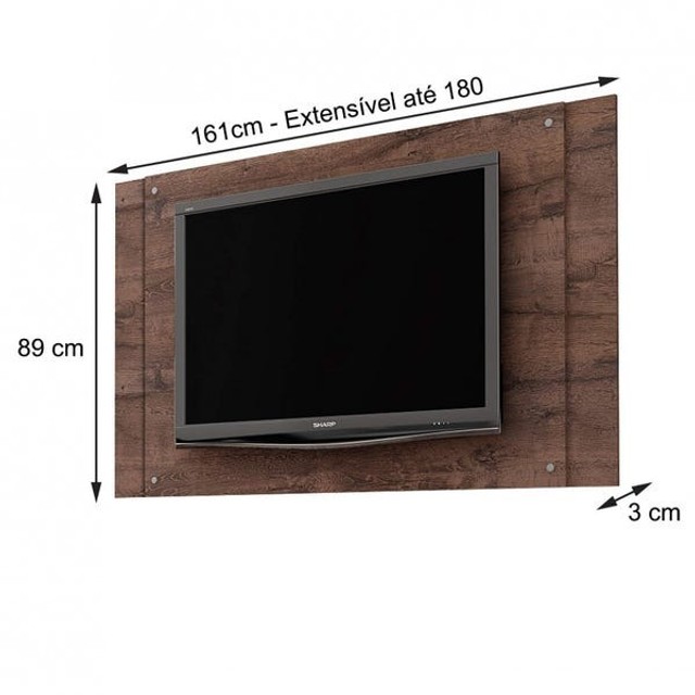 Rack com Painel Firenze  ***novo na caixa*** - Foto 4