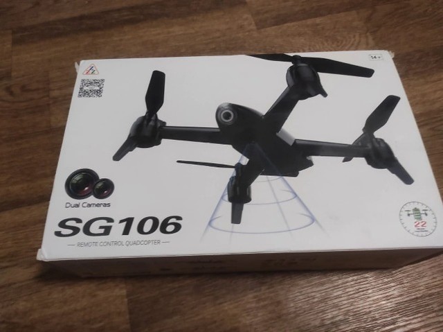 Drone SG106 WiFi Câmera Dupla (Novo) Até 12x e Frete Grátis pelo Site Nikompras - BA - Foto 3