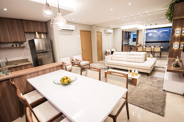 Apartamento para venda possui 61 metros quadrados com 2 quartos em Aeroviário - Goiânia -  - Foto 2