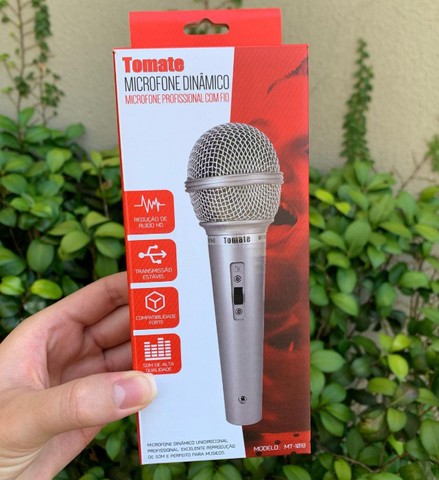 Microfone Com Fio Profissional- Entregamos