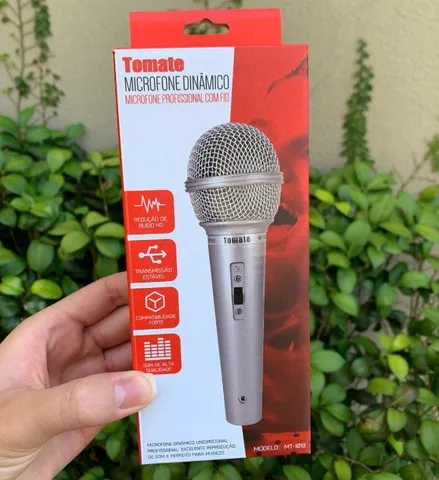Microfone Com Fio Profissional- Entregamos