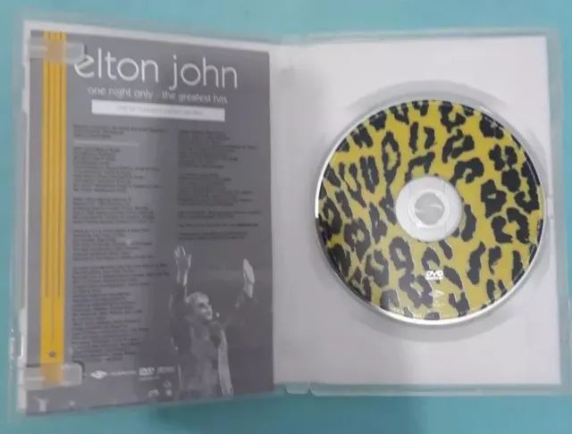 DVD ELTON JOHN GREATEST HITS ONE NIGHT ONLY LIVE MADISON SQUARE
