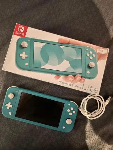 Nintendo Switch Lite Cinza, LCD Touch Screen, 32GB Pad de Controle  Embutido, Compatível com Todos os