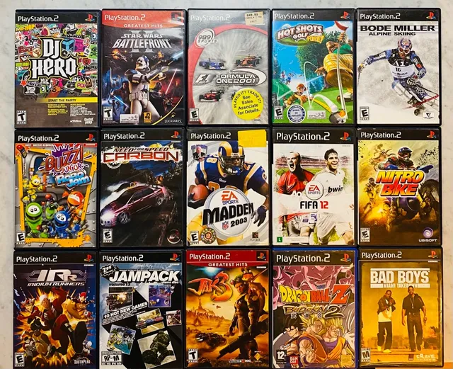 Lote de jogos (XBOX 360/PS2/PSP) - também vendidos separadamente