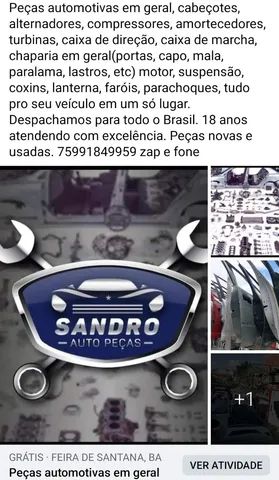 Peças automotivas em geral 