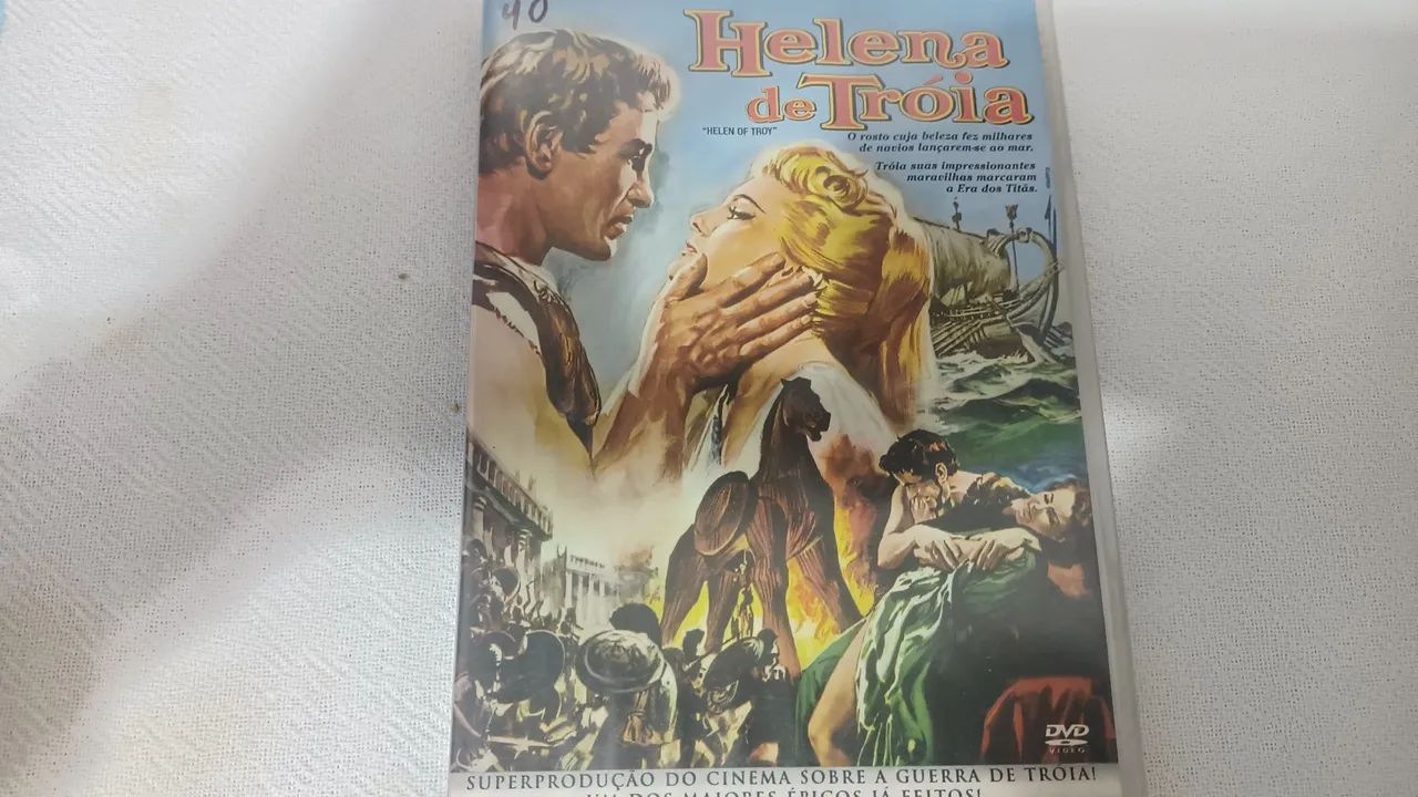 Helena de Tróia filme dvd  - Foto 5