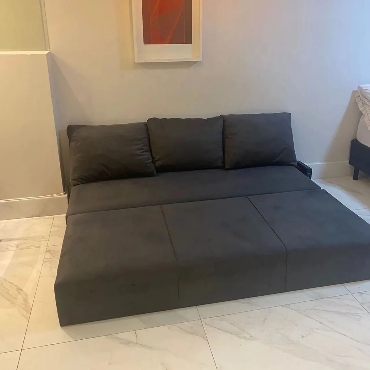 Sofá cama ótimo custo benefício direto de fábrica  - Foto 6