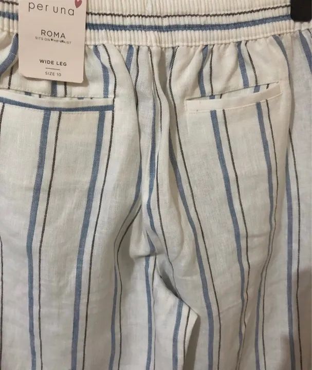 Calça de linho feminina 38/40 - Foto 4