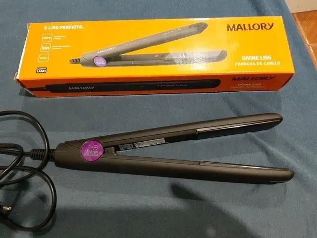 Chapinha Prancha Mallory Ion 210 Graus 127v - Foto 3