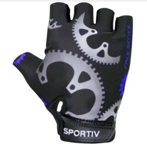 Luva Ciclismo Moto Motociclista Bike Bicicleta Fitness Em Lycra Estampada Dedo Curto. z882 - Foto 5