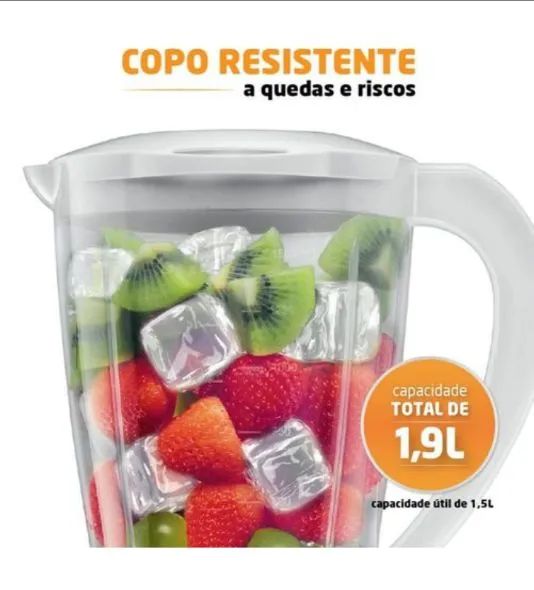 Liquidificador Mondial De 550W - Foto 3