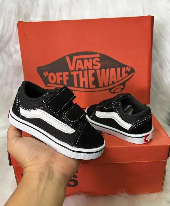 Vans baby tenis de velcro