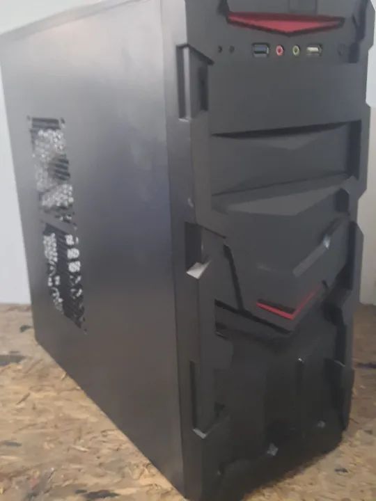 Gabinete Gamer preto  - Foto 4