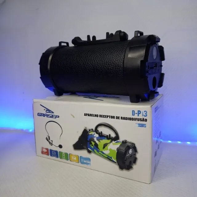 Caixa de som Amplificada Grasep - Entrego - Foto 3