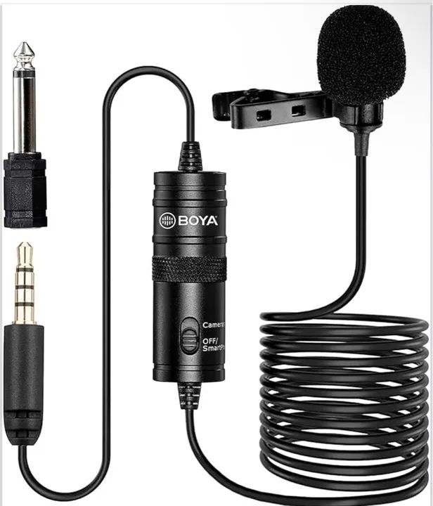 Microfone de Lapela BOYA BY-M1, Omni Direcional, Preto - Foto 2