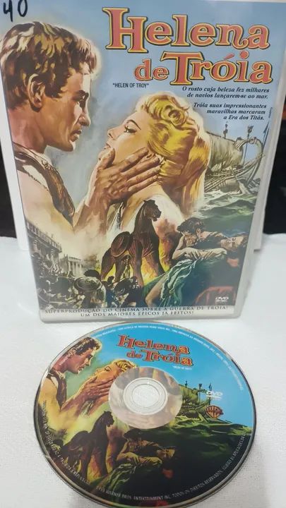 Helena de Tróia filme dvd  - Foto 3