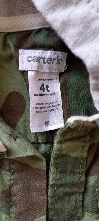 Camisa Camuflada Carter's - Foto 2