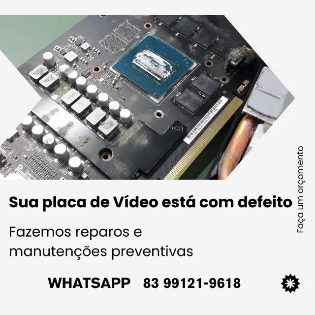 Reparo de placa de Vídeo