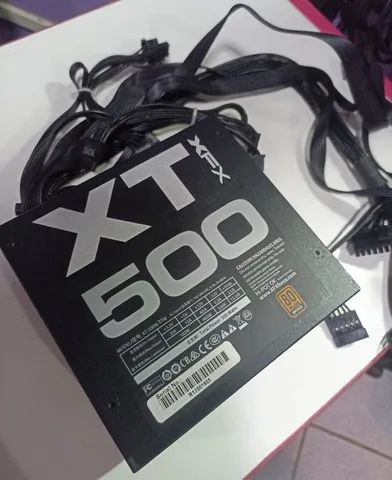 Fonte XFX 500w Xt Full Wired80 Bronze