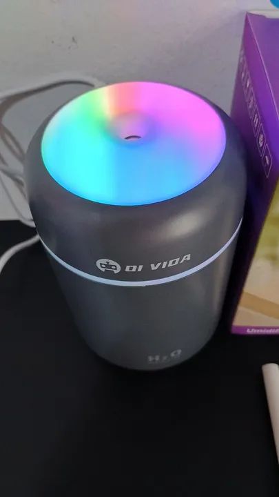 Umidificador de Ar USB com led RGB-OFERTA IMBATÍVEL  - Foto 5