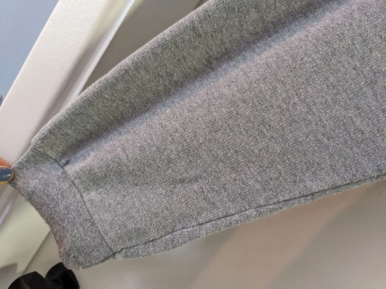 Calça de Moletom Cinza Unissex - Foto 5