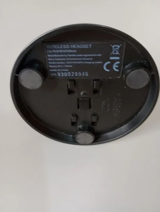 Headset original Sony com base para PS3 - Foto 4