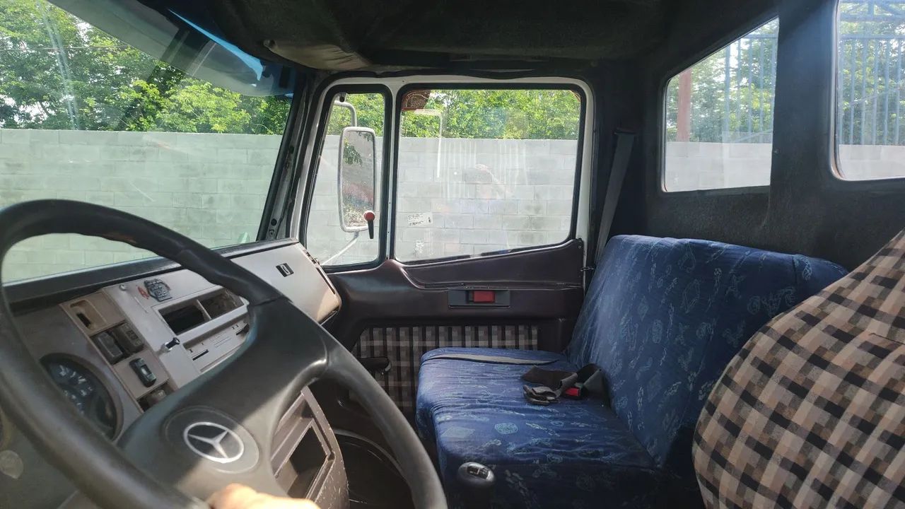 MB 1214, 1991, poli guindaste sapatas hidráulica  - Foto 9