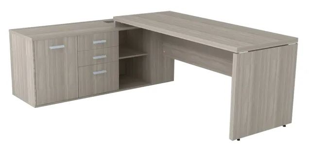 Mesa em L c/ Armário Diretiva ...Pronta entrega!!! - Foto 3