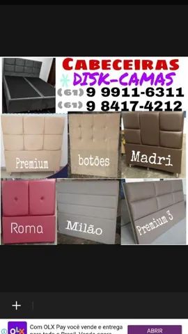 Box baú cama baú colchões cabeceiras - Direto de Fábrica !!!! - Foto 4