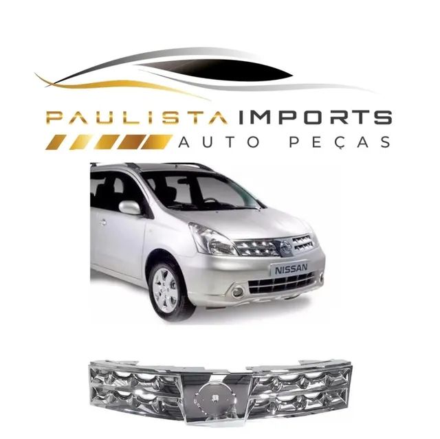 Grade Livina Cromada 2009 2010 2011 2012 2013 2014 ( Nova )