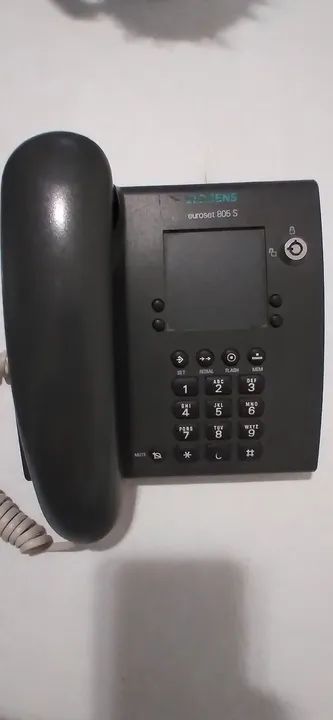 Telefone Siemens Euroset 805s - Cinza (com fio)