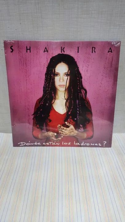 Lp Vinil Shakira Donde Están Los Ladrões? Lacrado 