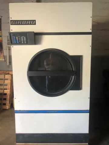 secador para lavanderia industrial 50kg automatico a vapor marca girbau