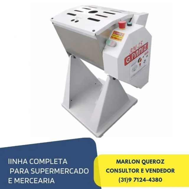 Amassadeira Basculante G-Paniz 25KG Nova