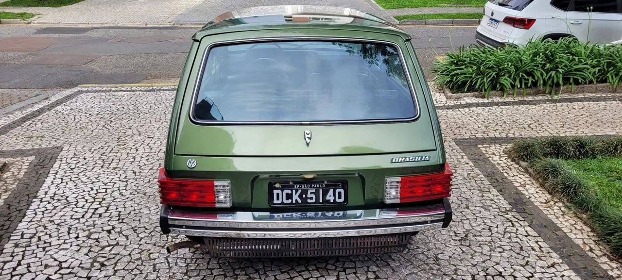 Brasília 1977 placa preta 2? dono - Foto 5