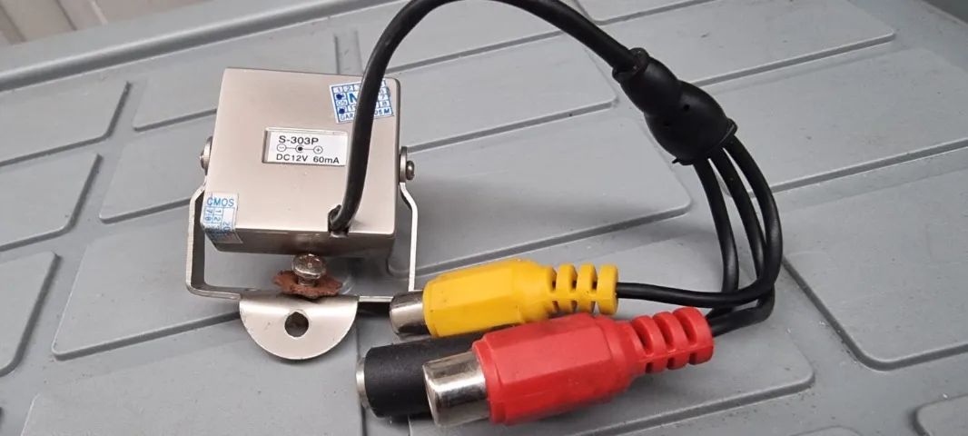 Mini Camera Segurança Colorida Audio Gravaçao Discreta + Suporte  - Foto 5